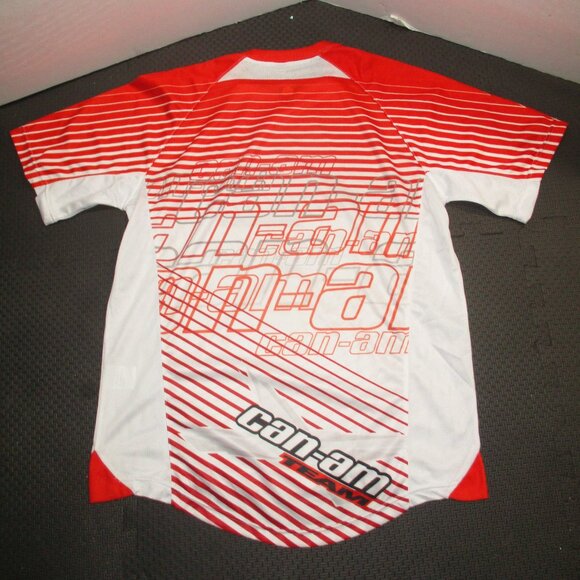Can Am Jersey Mens Ultralight Extended Back Motocross Off Road Race Size M - Picture 2 of 3